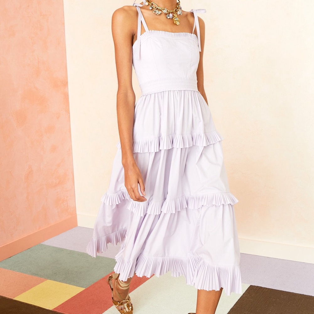 Ulla Johnson Lune Dress Thistle Size 2 NWT